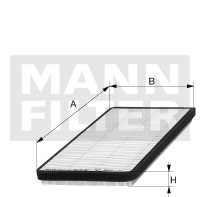 Pylový filtr Mann CU 2136