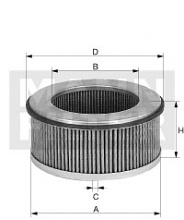 Pylový filtr Mann CU 29 154