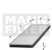 Pylový filtr Mann CUK 5352