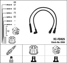Sada kabelů pro zapalování NGK RC-FD825