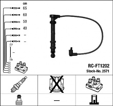 Sada kabelů pro zapalování NGK RC-FT1202