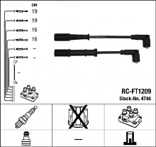 Sada kabelů pro zapalování NGK RC-FT1209