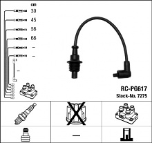 Sada kabelů pro zapalování NGK RC-PG617