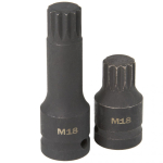 Hlavice rázové zástrčné 1/2" XZN(spline) M14, M16, M18, sada 6ks MAR-POL