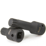 Hlavice rázové zástrčné 1/2" XZN(spline) M14, M16, M18, sada 6ks MAR-POL