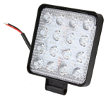 LED prostorové světlo 12/24V, 16xLED, čtvercové MAR-POL