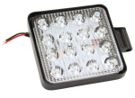 LED prostorové světlo 12/24V, 16xLED, čtvercové MAR-POL