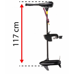 Elektrický závěsný lodní motor 750W POWERMAT