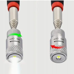Magnetický vytahovák předmětů a inspekční zrcátko, teleskopické rukojeti