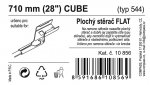 Stěrač FLAT BULK (CUBE) 28"/710mm