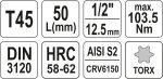 Nástavec  1/2" bit Torx T45