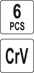 Nástavec adaptér sada 6ks
