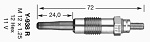 Žhavící svíčka NGK Y-938R